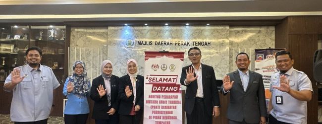 KUNJUNGAN DELIGASI DARIPADA PANEL PENARAFAN BINTANG AUDIT TEKNIKAL (PBAT) KESIHATAN PERSEKITARAN
